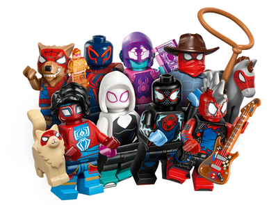 LEGO 71050 Spider-Man: Across the Spider-Verse Complete Set of 12