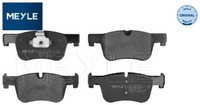 Meyle 0252550618 Bremsbelagsatz FüR Scheibenbremse Bremsbelagsatz FüR BMW
