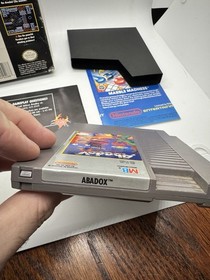 Abadox - the deadly inner war Nintendo NES - Complete CIB + Poster