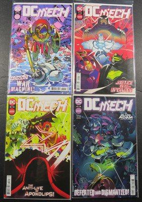 DC Comics DC MECH 1 2 3 4 5 6 Complete Set!!!!! NM FREE SHIPPING