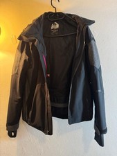 Super Spyder Skijacke/Snowboard/Winterjacke, schwarz/grau, Gr. 10, neuwertig,