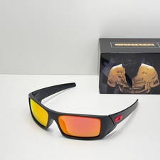 Oakley Gascan OO9014 Matte Black Ruby Iridium Polarized Sunglasses