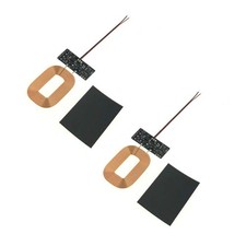 2Pcs Wireless Charger Receiver Module PCBA Board Coil Universal Qi DIY