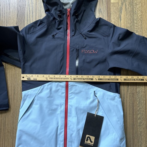 NWT Flylow Billie Coat Jacket Shell Night Blue Women’s SZ XS MSRP $430 Ski Coat - Picture 8 of 19