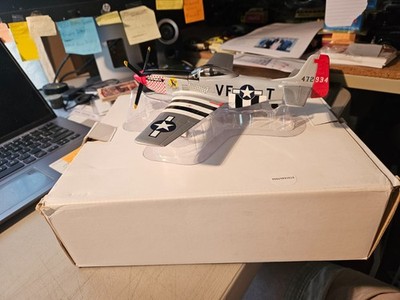 SPEC CAST 1:64? WORLD WAR II P-51D MUSTANG FIGHTER PLANE DIECAST BANK NIB L.E.
