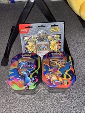 Pokemon Ascended Heroes Bundle 2x Charizard Ex Tin 1x Double Pack