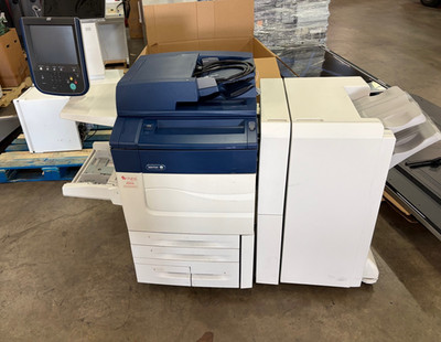 Xerox C70 Press Color Laser Commercial Production Printer Copier Scan 75PPM