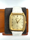 vintage seiko spirit 27mm Men Quartz Watch New Battery working 5E31-5B50 f2237