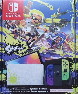 Nintendo Switch OLED-Modell - HEG-001 - limited Splatoon 3 Edition 64GB - NEU