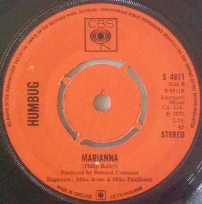 英7” Humbug Groovin With Mr. Bloe / Marianna S4811PROMO CBS プロモ /00080 7