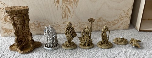 Zerywia Gioco da Tavolo Legno Prototipo Tribù Leader Avventura Cooperativa Miniature - Foto 6 di 17