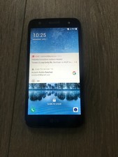 LG X Charge M327 Cricket-Black-5 in Screen-FOR PARTS OR REPAIR-Cracked screen