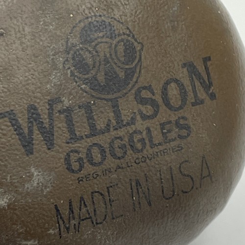Willson Goggles Vintage Original Tin Metal Storage Box Container (#22-0145) - Picture 9 of 12
