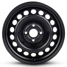 New Wheel For 2004-2005 Honda Civic 15 Inch Black Steel Rim