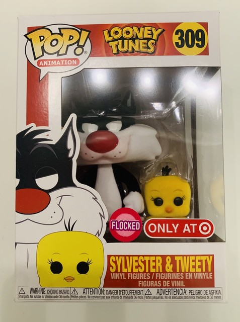 Funko Pop! Looney Tunes Flocked Sylvester & Tweety Bird Exclusive | eBay