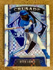 2022 Panini Chronicles Crusade Baseball Building Blocks Otto Lopez RC #16