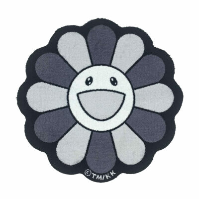 Takashi Murakami Flower Floor Mat Black White kaikai kiki rug | eBay