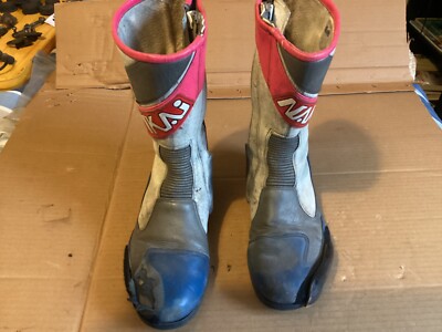 ORIGINAL NIALL MACKENZIE NANKAI YAMAHA FRANCE BOOTS RS TAICHI ROC