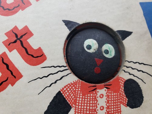 Fraidy Cat Childrens Book By Marjorie Barrows Glowing Eye Vintage 1946 - Picture 3 of 8