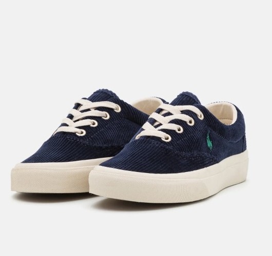 Polo Ralph Lauren Keaton Pony sneakers stringate blu navy taglia uk 6