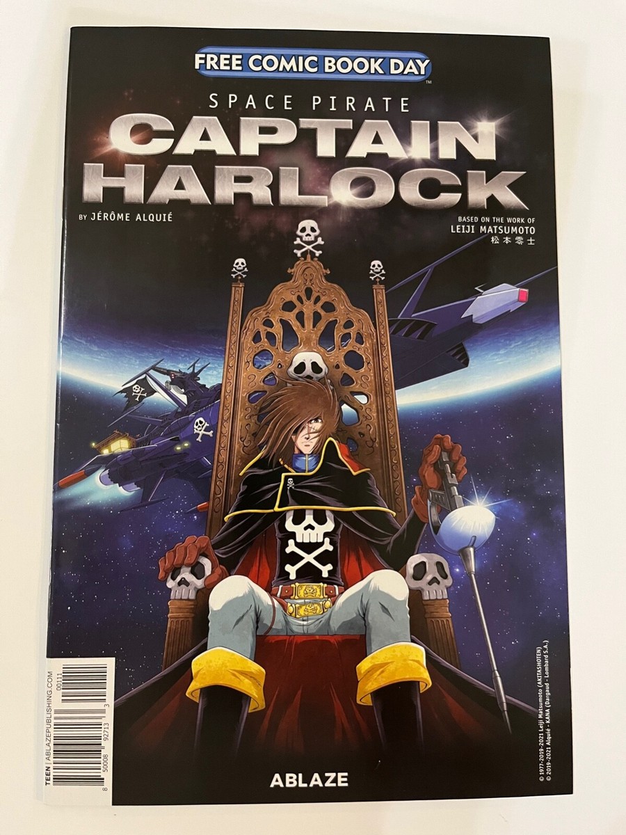 CAPTAIN HARLOCK SPACE PIRATE FREE COMIC BOOK DAY SPECIAL 2021