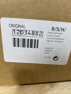 12034882 Bosch Control Module OEM