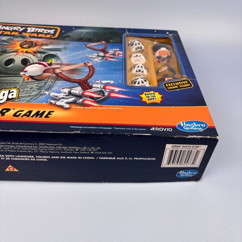 ANGRY BIRDS STAR WARS JENGA DEATH STAR GAME HASBRO GAMING - Picture 2 of 7