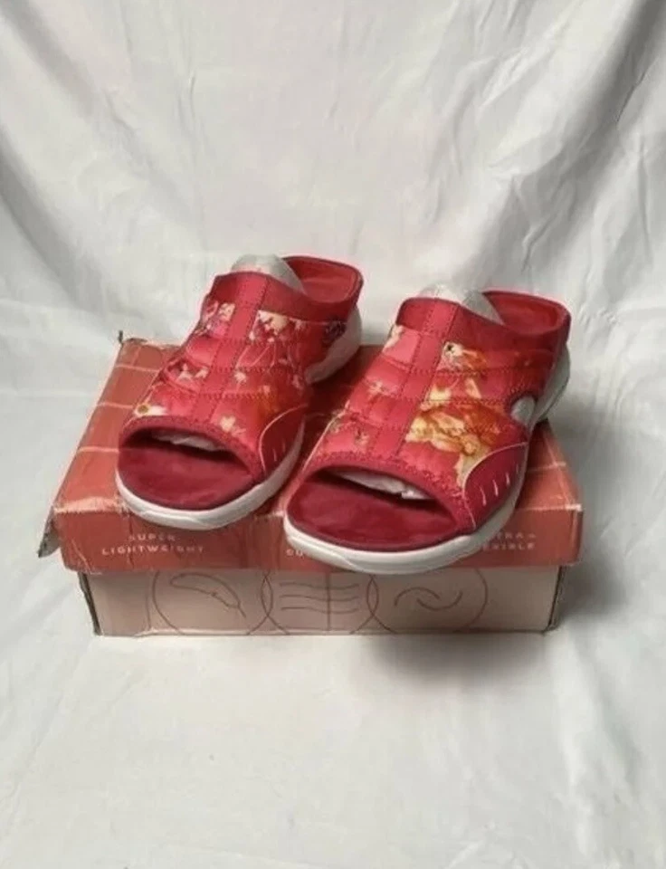 Easy Spirit Traciee2 Womens Slip On 8.5 CD US Floral - Image 3 of 4