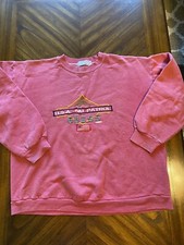 Vintage 90s Guess Embroidered Crewneck Sweatshirt XL USA Made Georges Maroiano