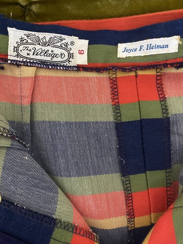 Vintage Kids Shorts Size 6 the villager Joyce F. Heiman Multi Colored Stripes - Picture 3 of 4