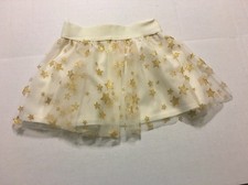 Girls Skirt Sz 24 Months Tutu Glitter Print Stars Baby Kids