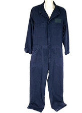 USGI Utility Coveralls Mens 40 Long Military Jumpsuit Frame Resistant Zip Front