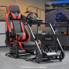 Marada Racing Simulator Cockpit With Seat Fit Logitech G920 G29 G923Thrustmaster