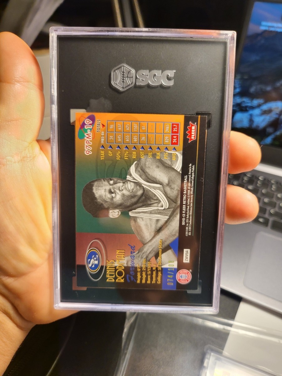 その他 precious l gems dennis rodman /50 12-13 Fleer Retro Dennis Rodman 97-98 Metal Universe Precious Gems