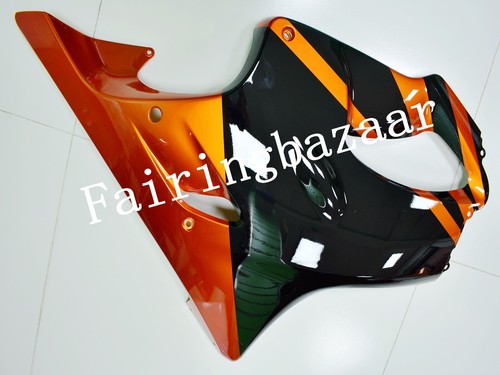 Fit for 2001-2003 CBR600 F4i Burnt Orange Black ABS Injection Mold Fairing Kit - Picture 4 of 6