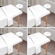 4 Sets 3 Piece Set Premium Microfiber Massage Table Sheets Set, Soft Massage Set