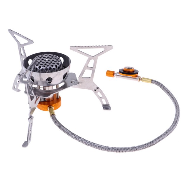 Cooking Gas Stove Butane Propane Burner Camping Picnic Hiking BBQ