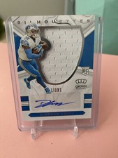 D’ANDRE SWIFT Silhouettes RPA /99 2020 Chronicles Crown Royale RC Rookie AUTO