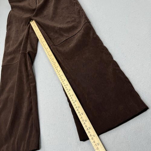 Vintage White Stag Suede Pants Women's 10 Average Brown 4% Spandex Stretch - Picture 7 of 11