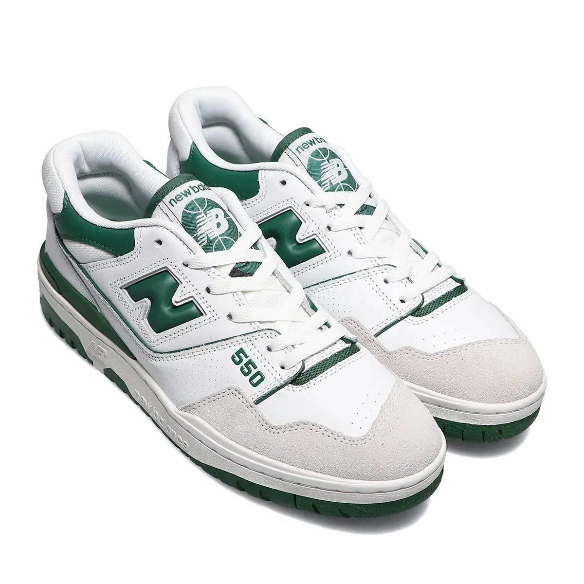 Men10.5Us New Balance Bb550 Wt1 Green 550 Bb550Wt1 44.5 Mens Shoes
