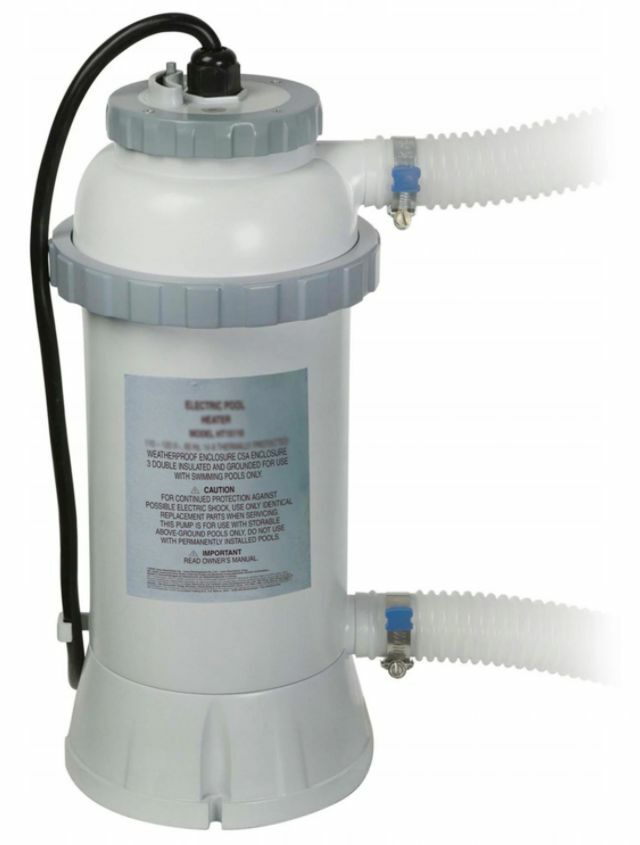 INTEX 28684 Electric Swimming Pool WATER HEATER 3KW Above Ground up to 15FT  78257286843 | eBay