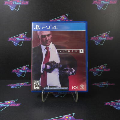 Hitman 2 PS4 PlayStation 4 AD Complete CIB - (See Pics)