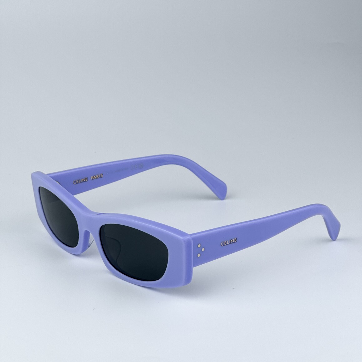 Celine Women Sunglasses Shiny Solid Lilac Dark Smoke  display picture 1