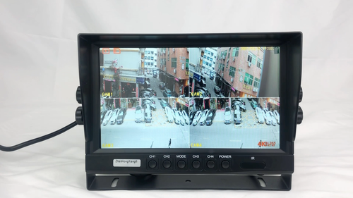 4x HD 1080P Backup Camera Kit + 9" 4CH Split DVR Rear View Monitor RV Bus Truck - Video 1 of 1