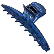 Paris CP3229 French Hair Clip for Women, Narrow, Strong Hold Grip Blue 3.25"