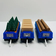 Trackmaster  Custom Made Troublesome Cargo Train - Thomas & Friends Read