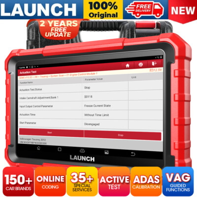 LAUNCH X431 Pro Elite V5.0 OBD2 Diagnosegerät Scanner Alle Systeme ECU Coding