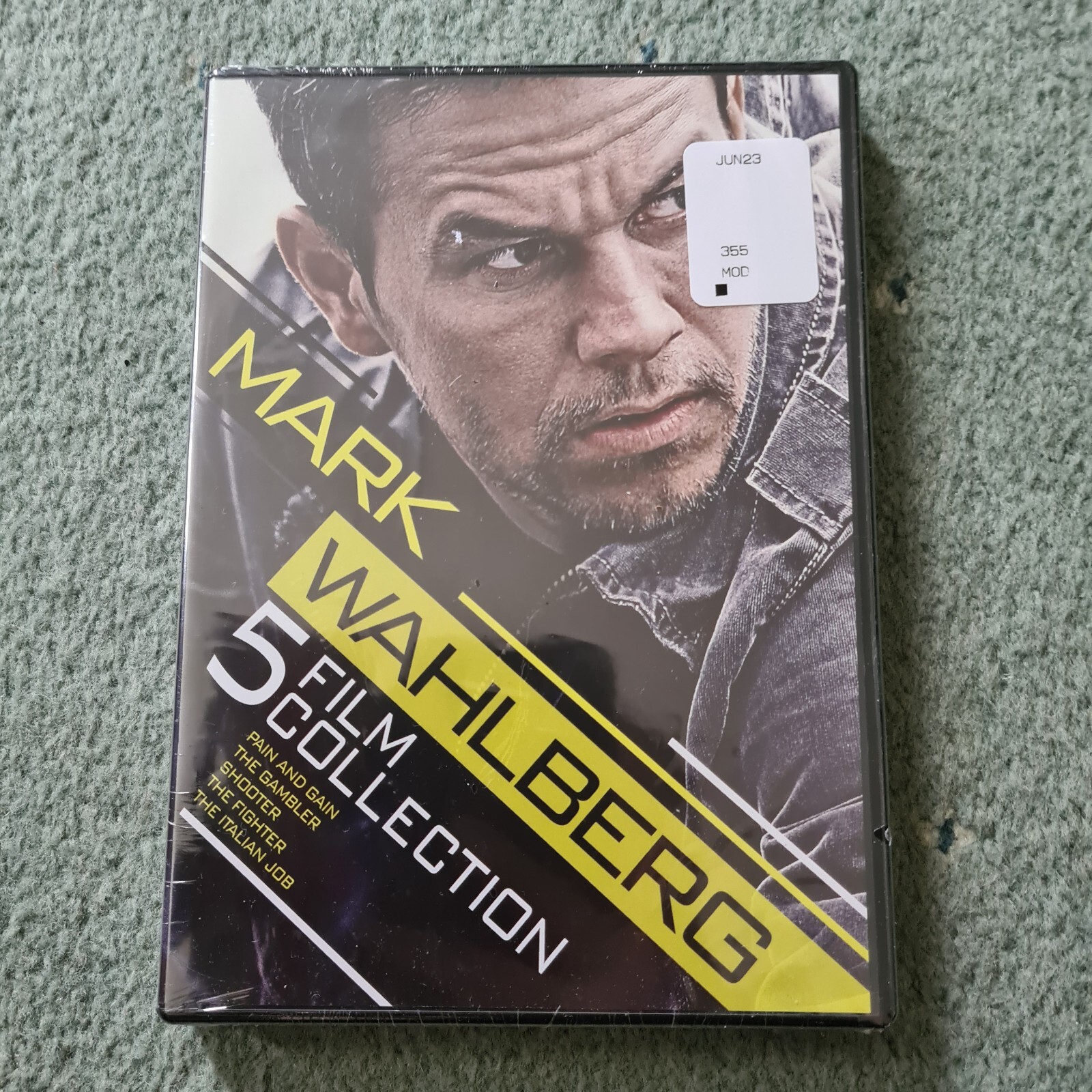 New Sealed 5 x Mark Wahlberg Films DVD REGION 1 Shooter Gambler Fighter