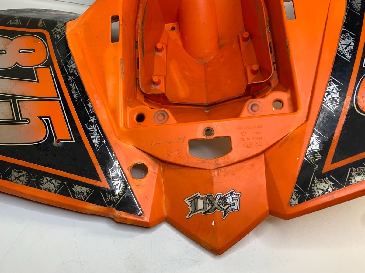 09 KTM 505 525 450 SX XC ATV Rear Fender Mud Guard Shield Plastic