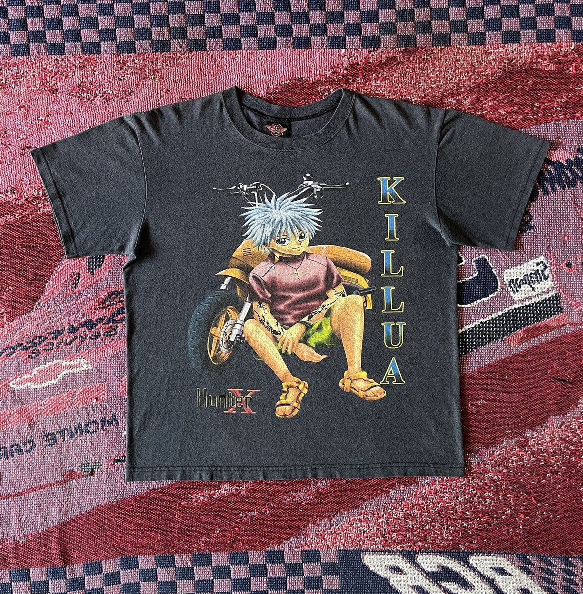 1999 Hunter x Hunter Killua Zoldyck Vintage Rap Tee Size Large | eBay